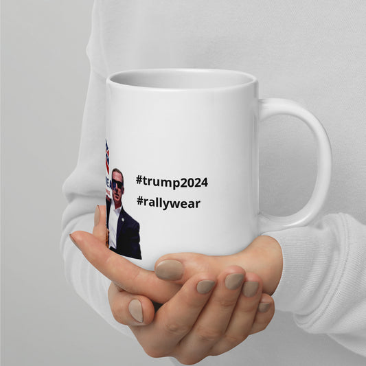 Trump 2024 Warrior Spirit Mug – Limited Edition